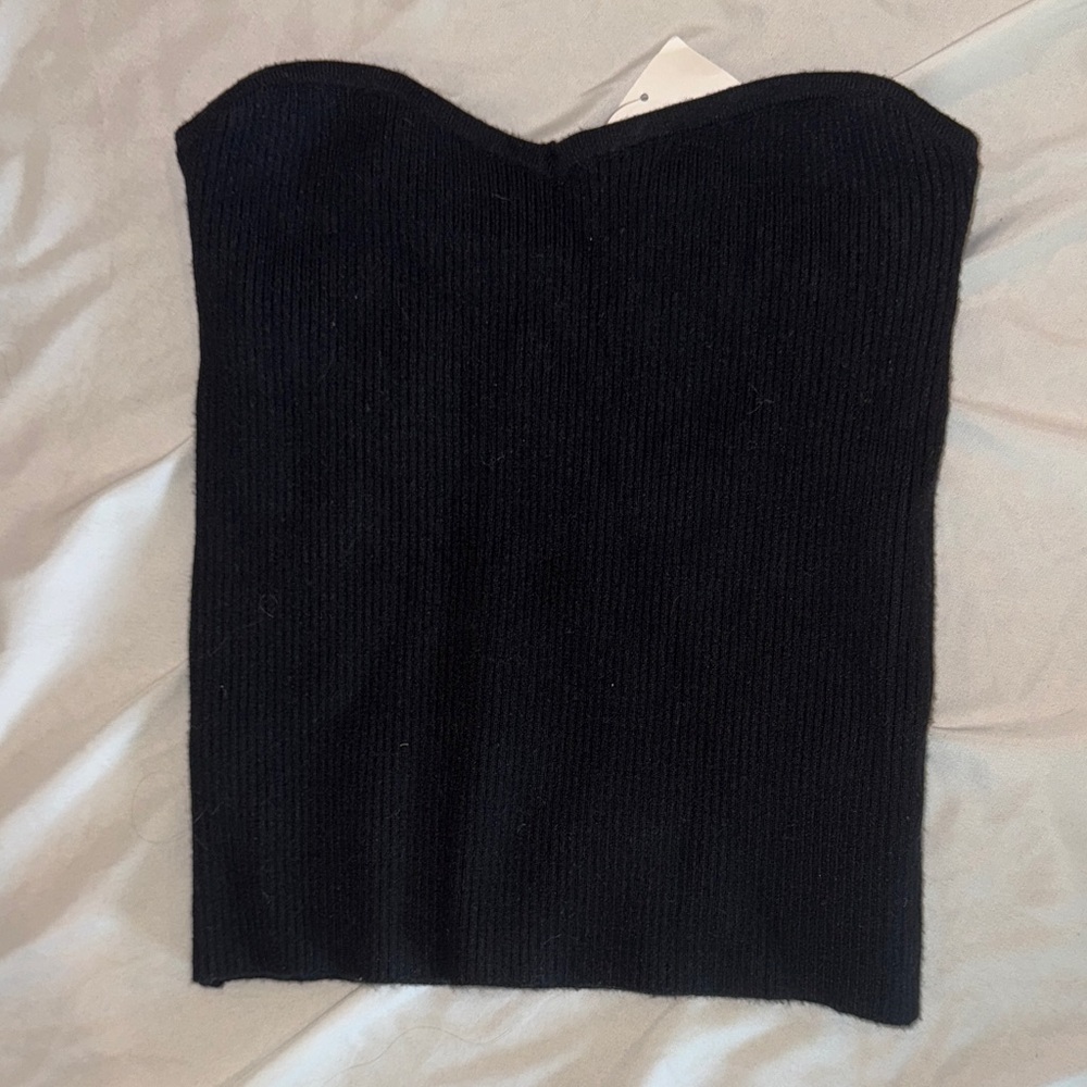 Edikted ribbed knit tube top